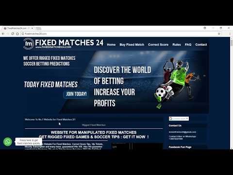 Fixed Match for 17.03.2018 | FixedMatches24.com