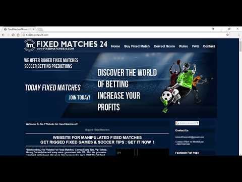 Fixed Match for 20.01.2018 | FixedMatches24.com