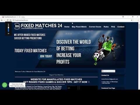 Fixed Match for 24.02.2018 | FixedMatches24.com