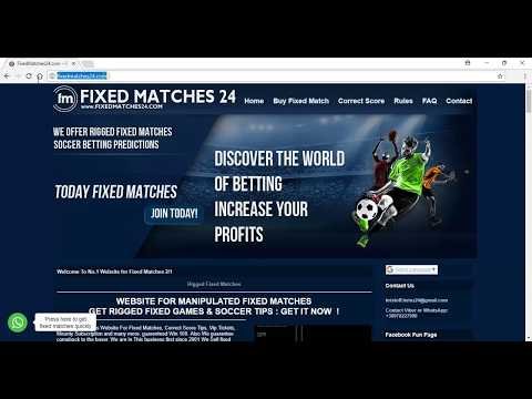 Fixed Match for 27.01.2018 | FixedMatches24.com